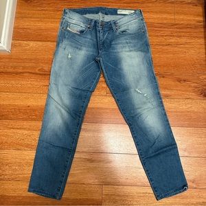 DIESEL GRUPEE - SUPER SLIM SKINNY LOW WAIST JEANS - 29 x 30